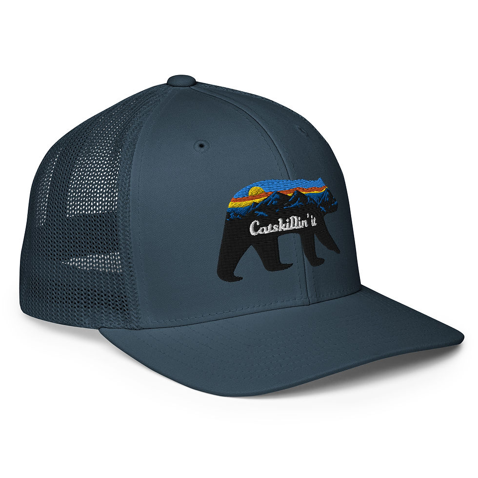 Thumbnail: Bear Patch closed-back trucker cap