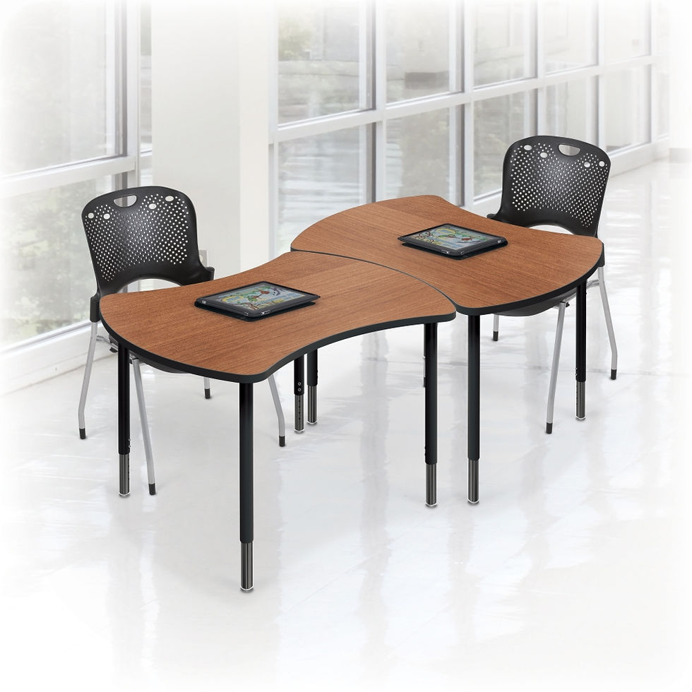 Thumbnail: MooreCo Quad Configurable Desk & Table System