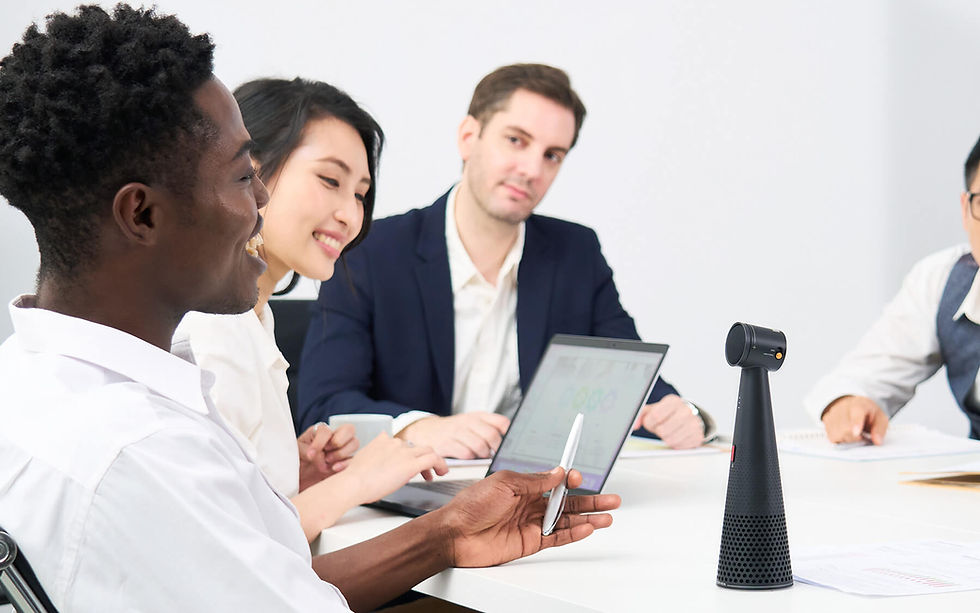 Thumbnail: IPEVO VOCAL AI Beamforming Bluetooth Speakerphone