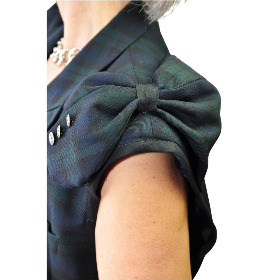 Thumbnail: DOUBLE BRESTED RUIT GILET COLBERT MET STRIKDETAILS