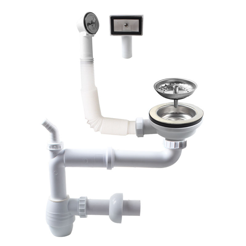 WaiiHO 039 Sink Drainage System, Single sink drainage system