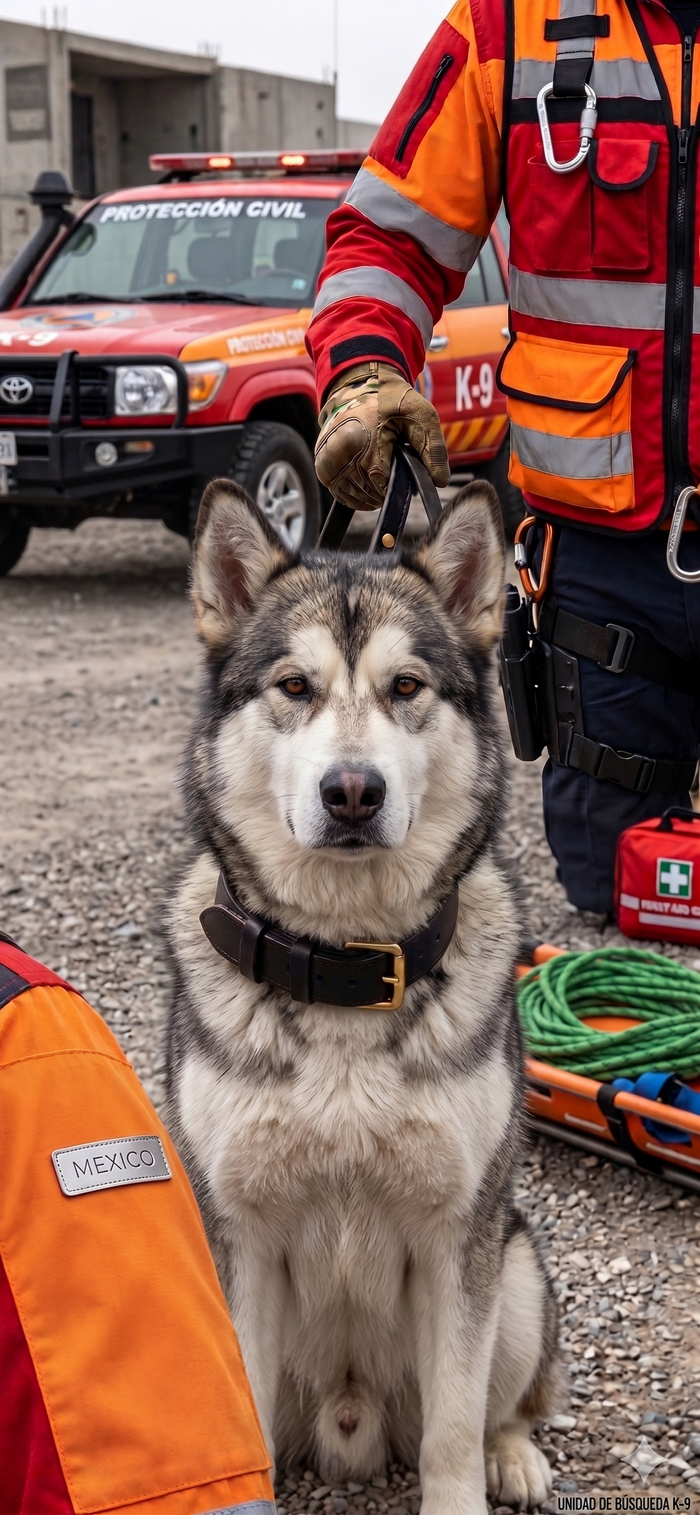 Miniatura: Collar Profesional Para Perros De Servicio Y Unidades K-9