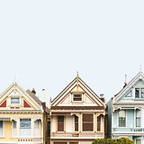 Maisons colorées