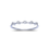 Thumbnail: Bezel Set Diamond Stackable Ring 