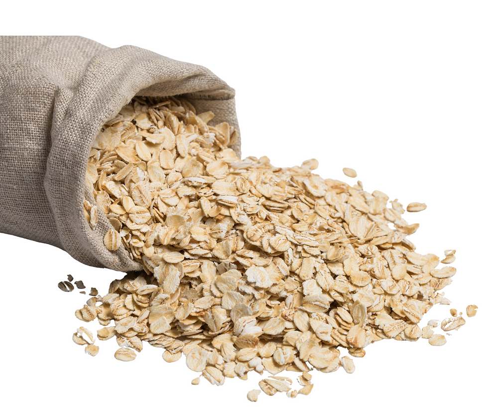 Oats in a sack