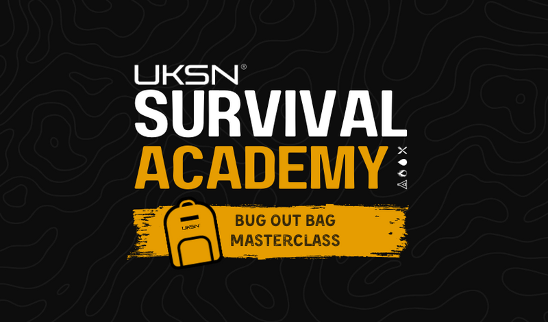 UKSN Survival Academy Bug Out Bag Course Feature Image