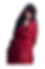 A Woman in a Red Sleeping Bag With a Mug of Tea