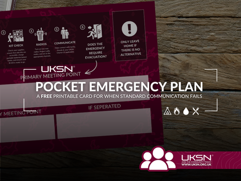 Pocket Emergency Plan: A FREE Printable Card for When Standard Communication Fails