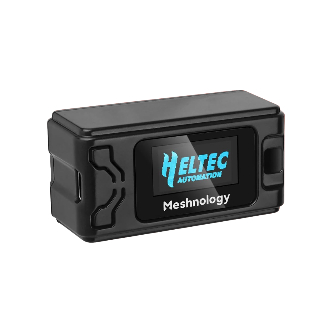 Meshnology Case for Heltec LoRa V3 - Black/Red