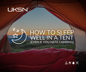 How to Sleep Well in a Tent (Even if You Hate Camping)