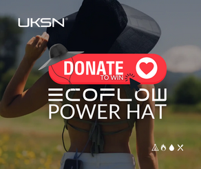 Support UKSN and Win the Ultimate Solar Powered Hat for Preppers and Campers