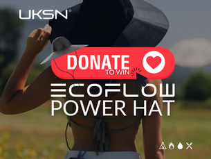 Support UKSN and Win the Ultimate Solar Powered Hat for Preppers and Campers