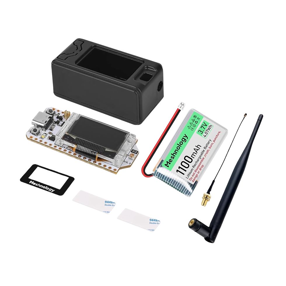 Thumbnail: Project LoRa / Meshtastic Node Kit - Heltec V3 Advanced Starter Set