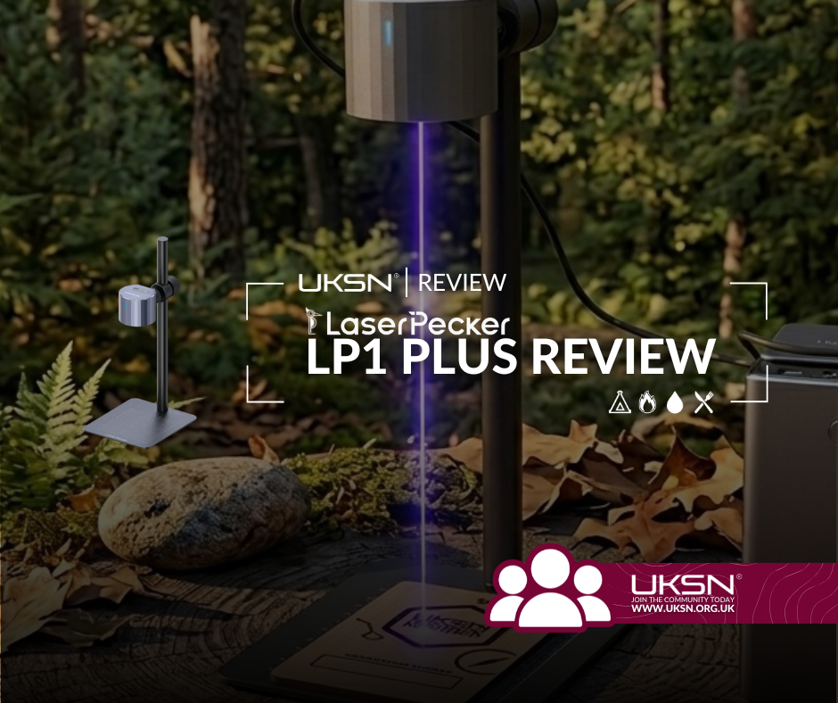LaserPecker LP1 Plus Review: Why This Portable Laser Engraver Has a Place in Prepping, Outdoor Life & UKSN Field Kits