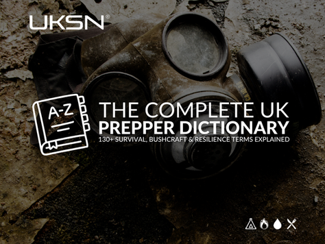 The Complete UK Prepper Dictionary: 130+ Survival, Bushcraft and Resilience Terms Explained