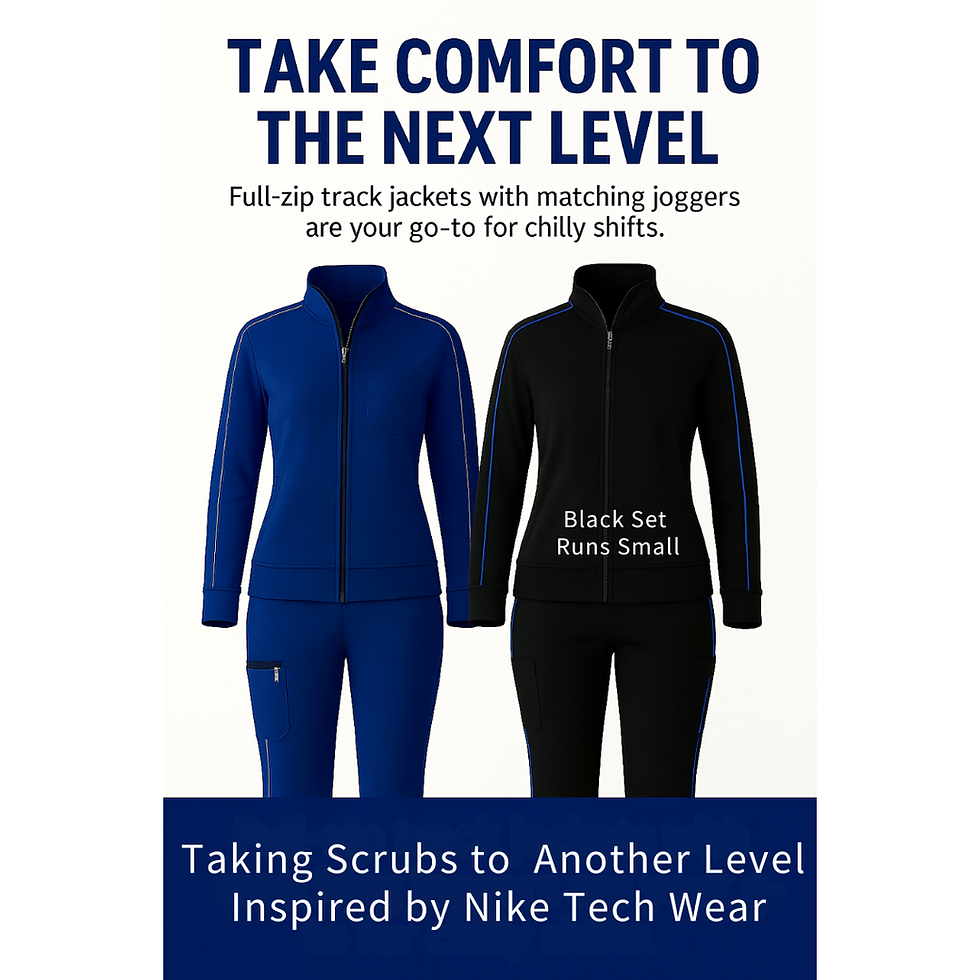 Thumbnail: Prime Tech Scrubs Set – High-Performance Medical Uniform with Stretch & Utility