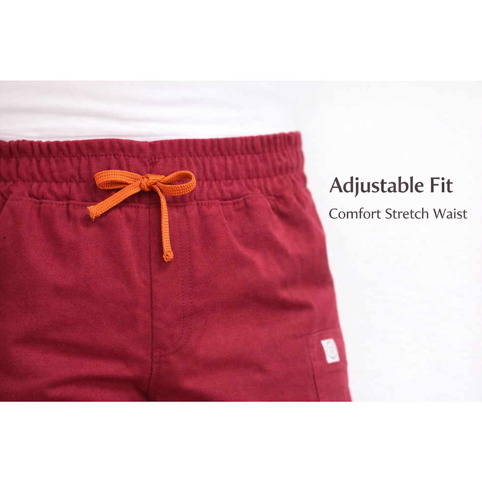 Thumbnail: Elite Comfort Nurse Scrub Set –  Medical Uniform with 6 Pockets