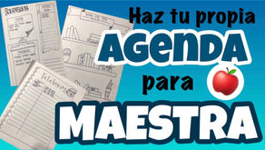 Crea tu propia AGENDA para MAESTRO! 