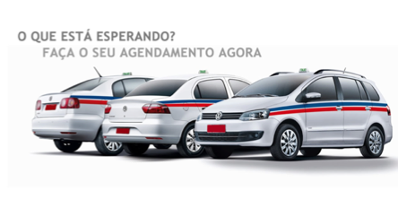 Publicidade para os taxis de Salvador
