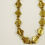 Thumbnail: Calice Brass necklace ws
