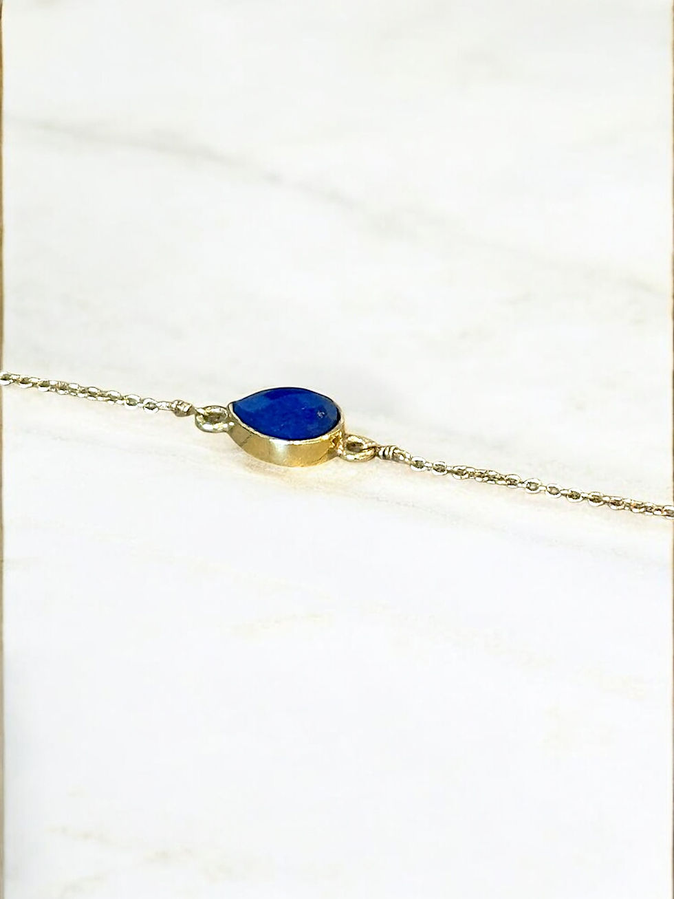 Thumbnail: Zina Lapis Lazuli Bracelet