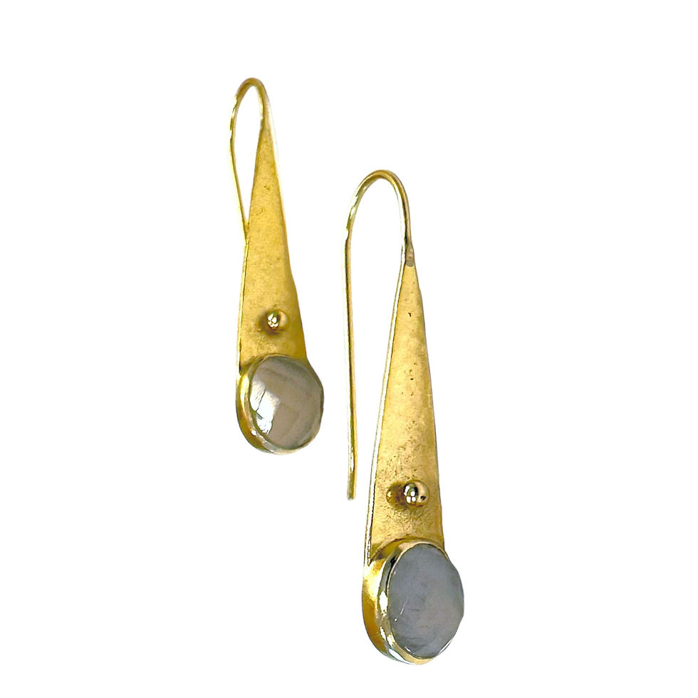 Thumbnail: Selene Moonstone earrings 