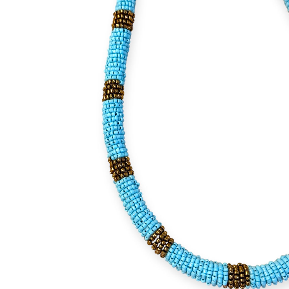 Thumbnail: Tijuca Indigena beaded necklace