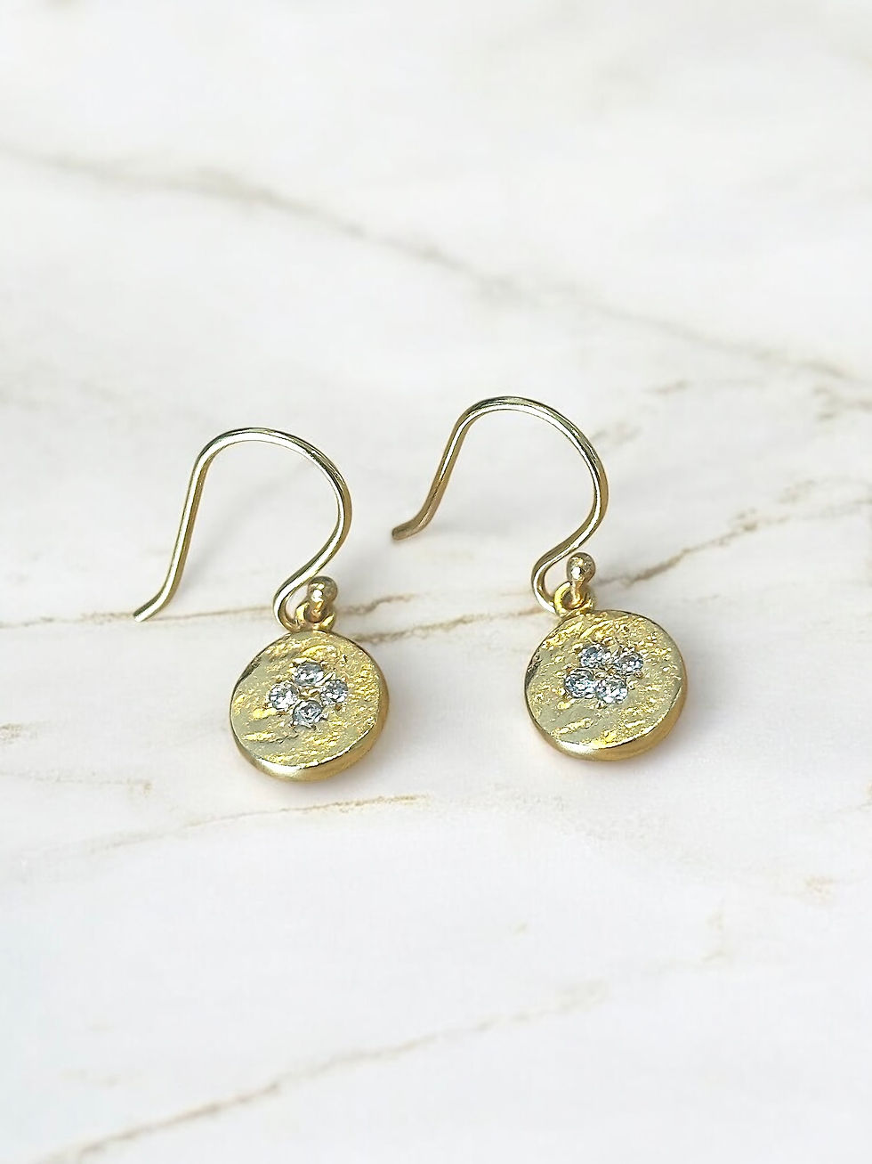 Thumbnail: Nura White CZ Earrings
