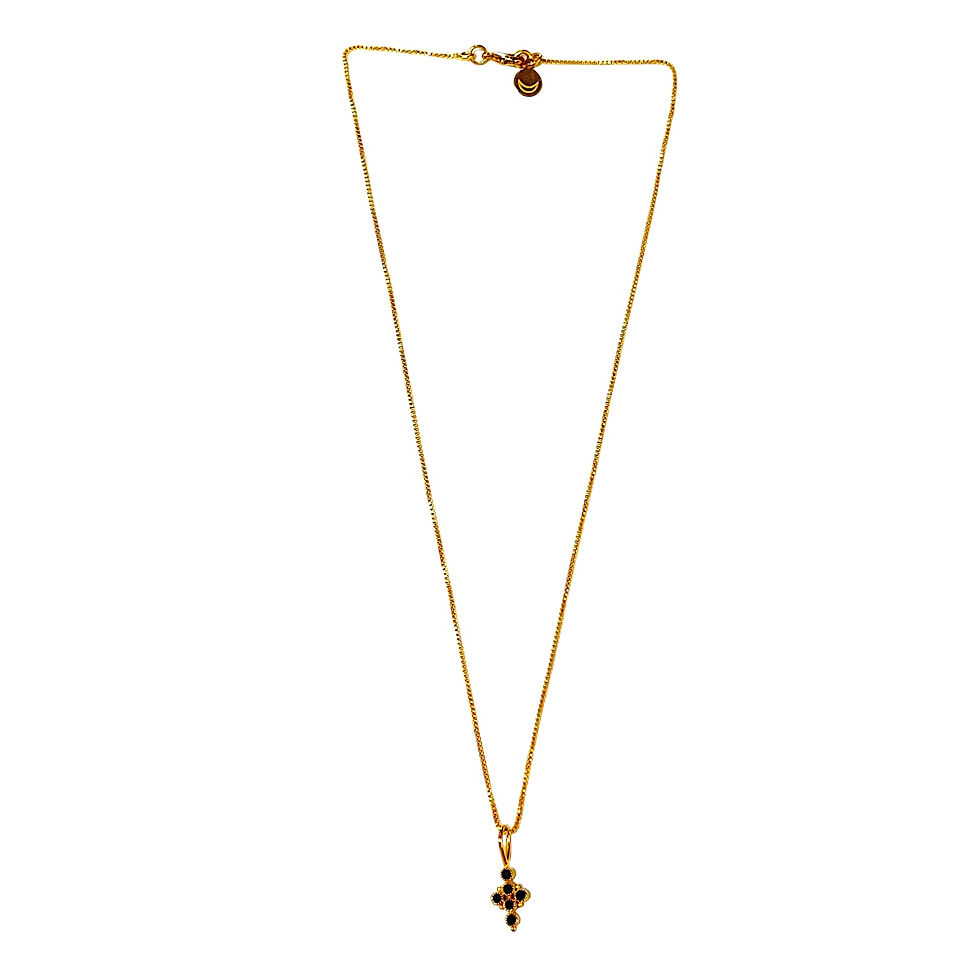 Thumbnail: Cruz Black Onyx necklace