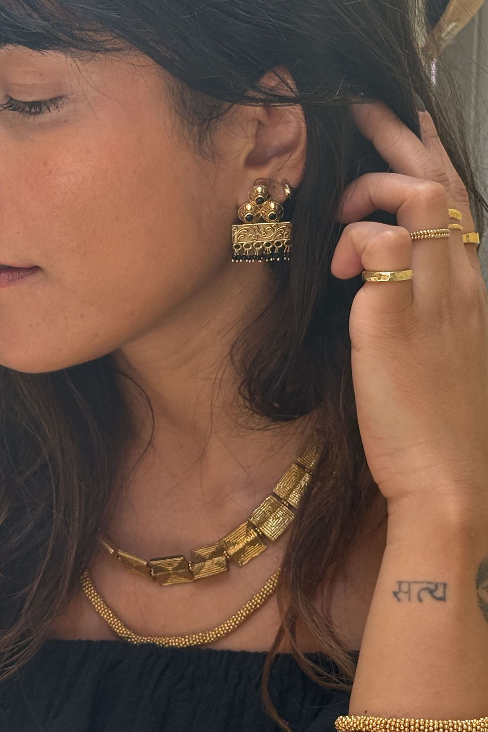 Thumbnail: Konya Brass Necklace