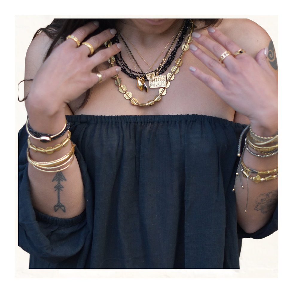 Thumbnail: Raj Brass Bracelet 