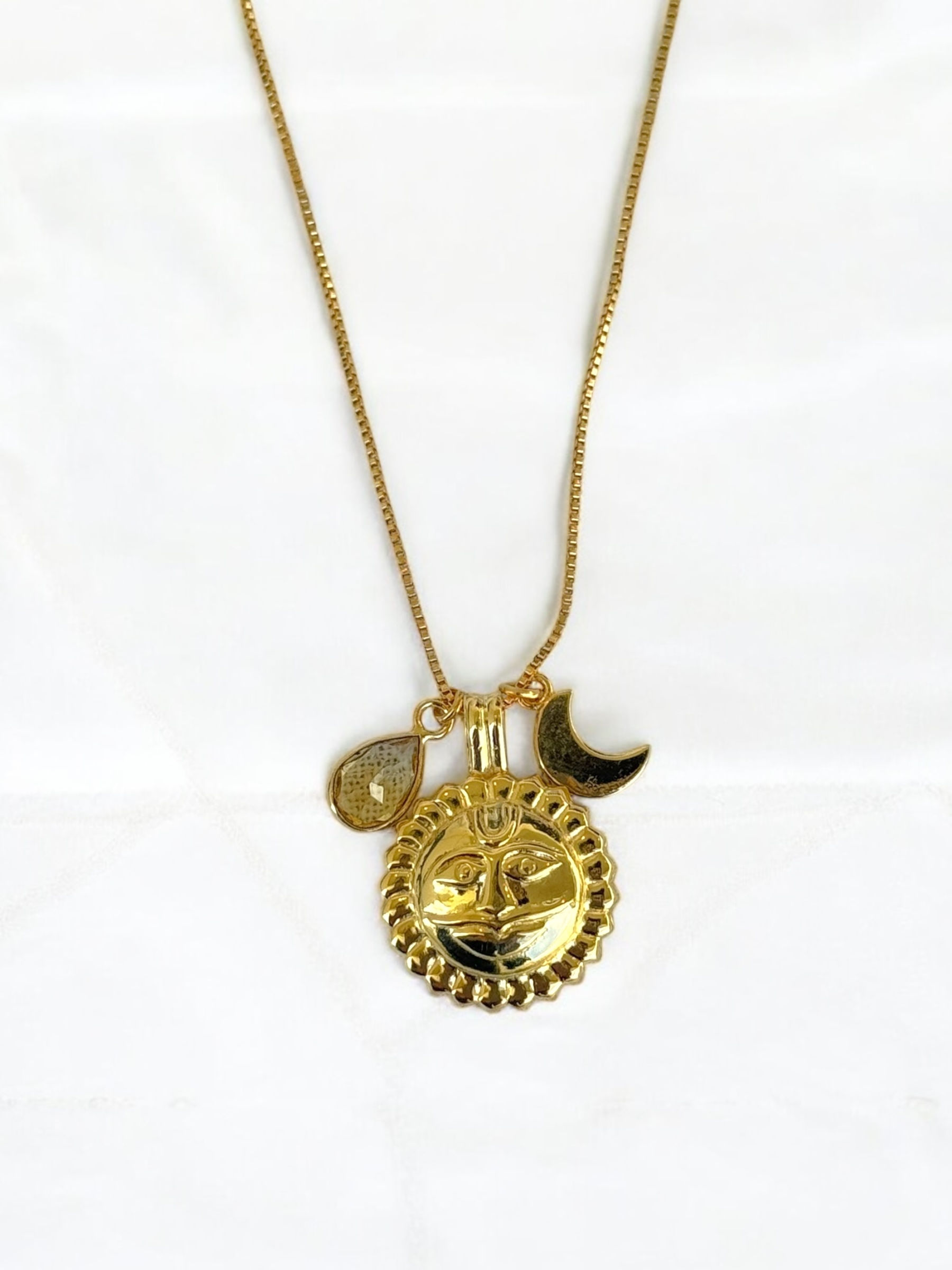 Helios Citrine Necklace