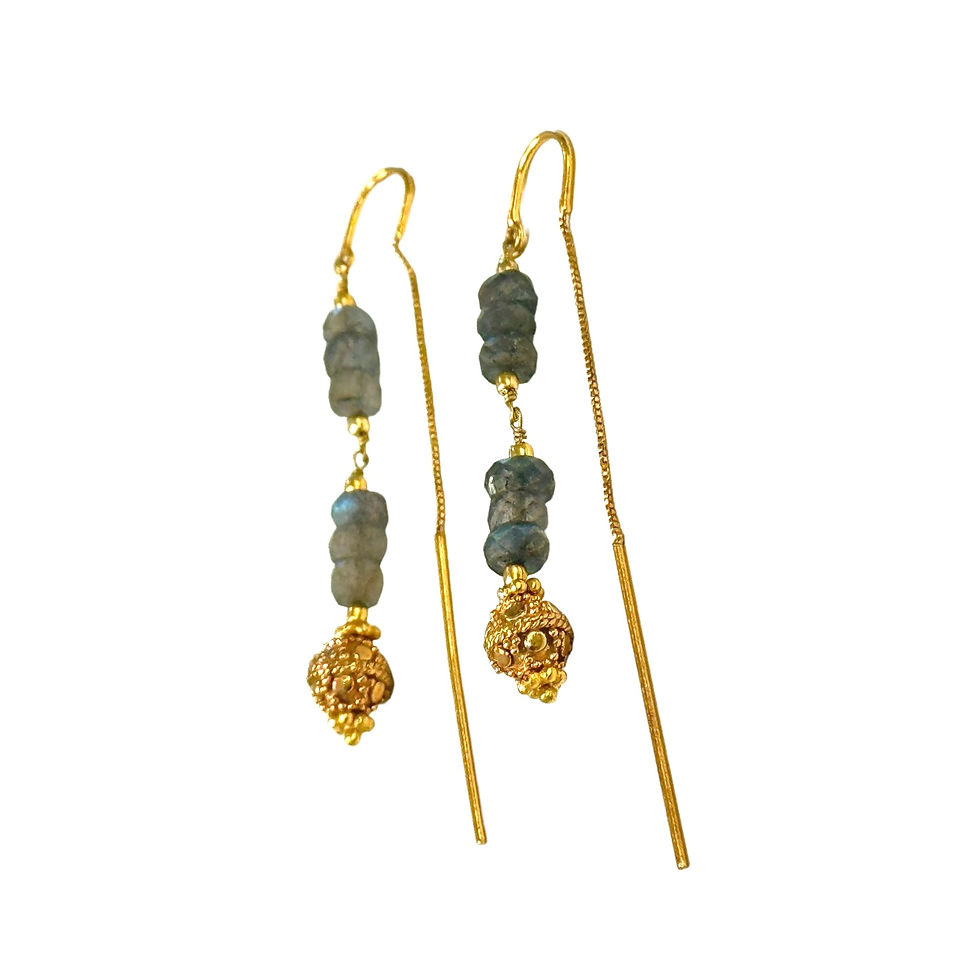 Thumbnail: Maharani Labradorite earrings