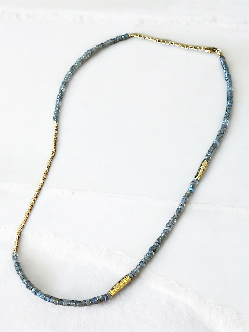Thumbnail: Cairo Labradorite Necklace ws