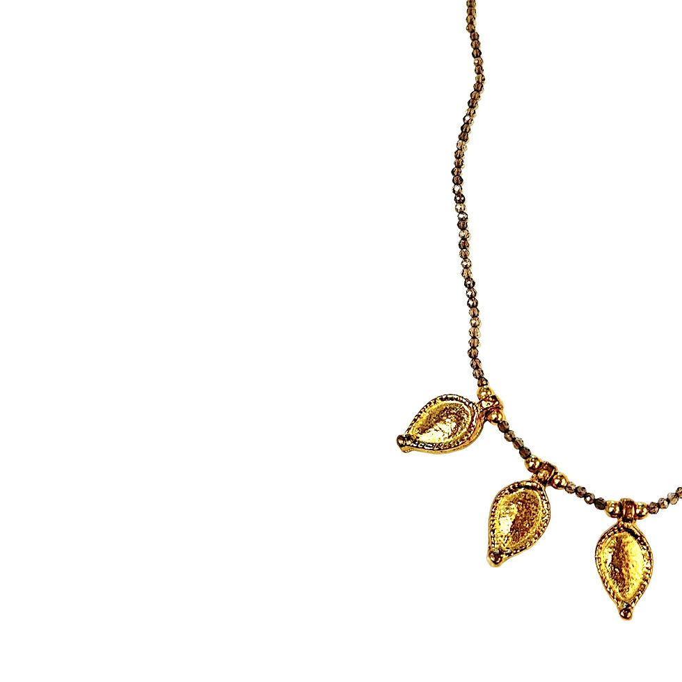 Thumbnail: Ariel Smoky Quartz Necklace