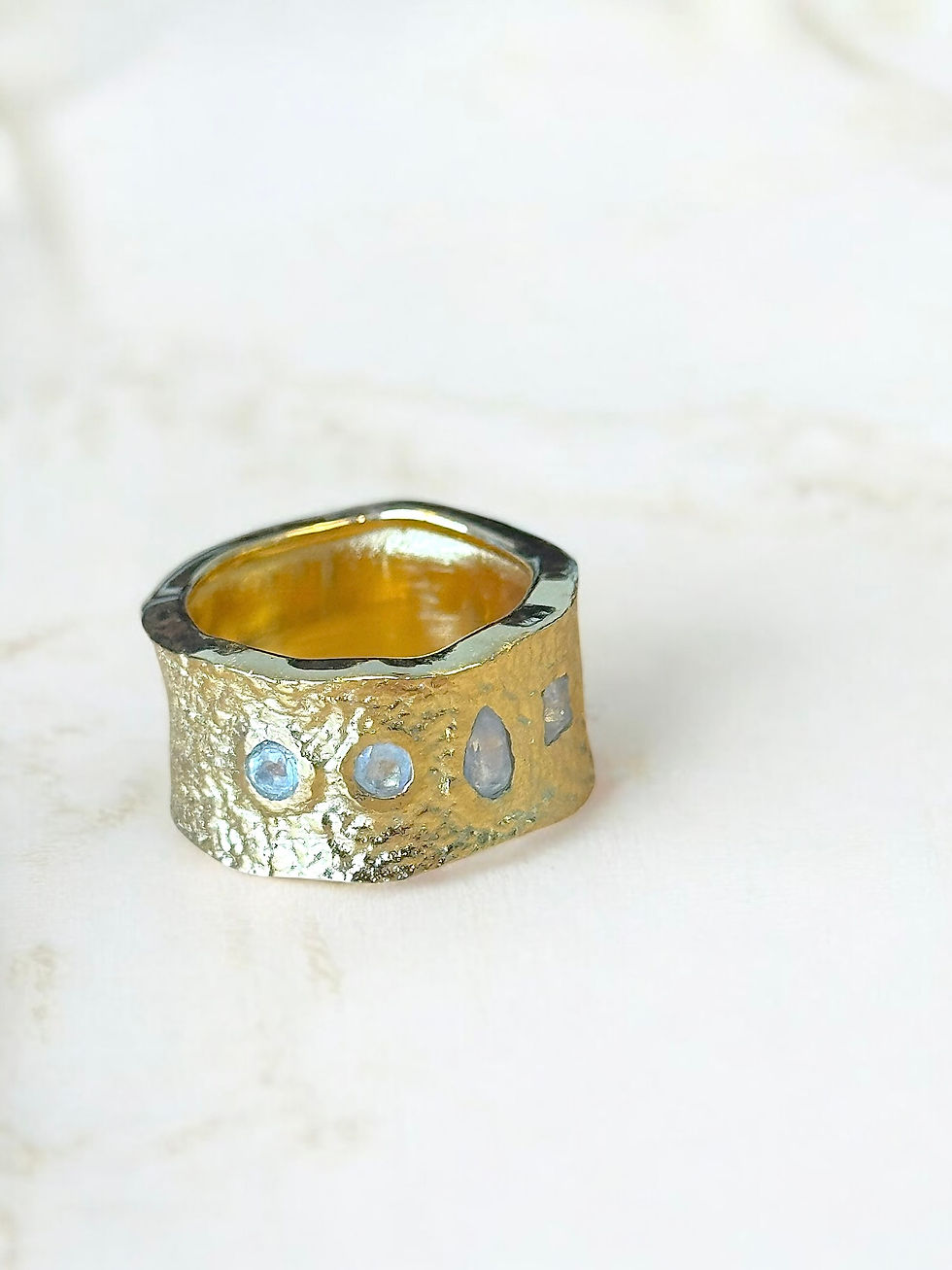Thumbnail: Aurelia Moonstone Ring