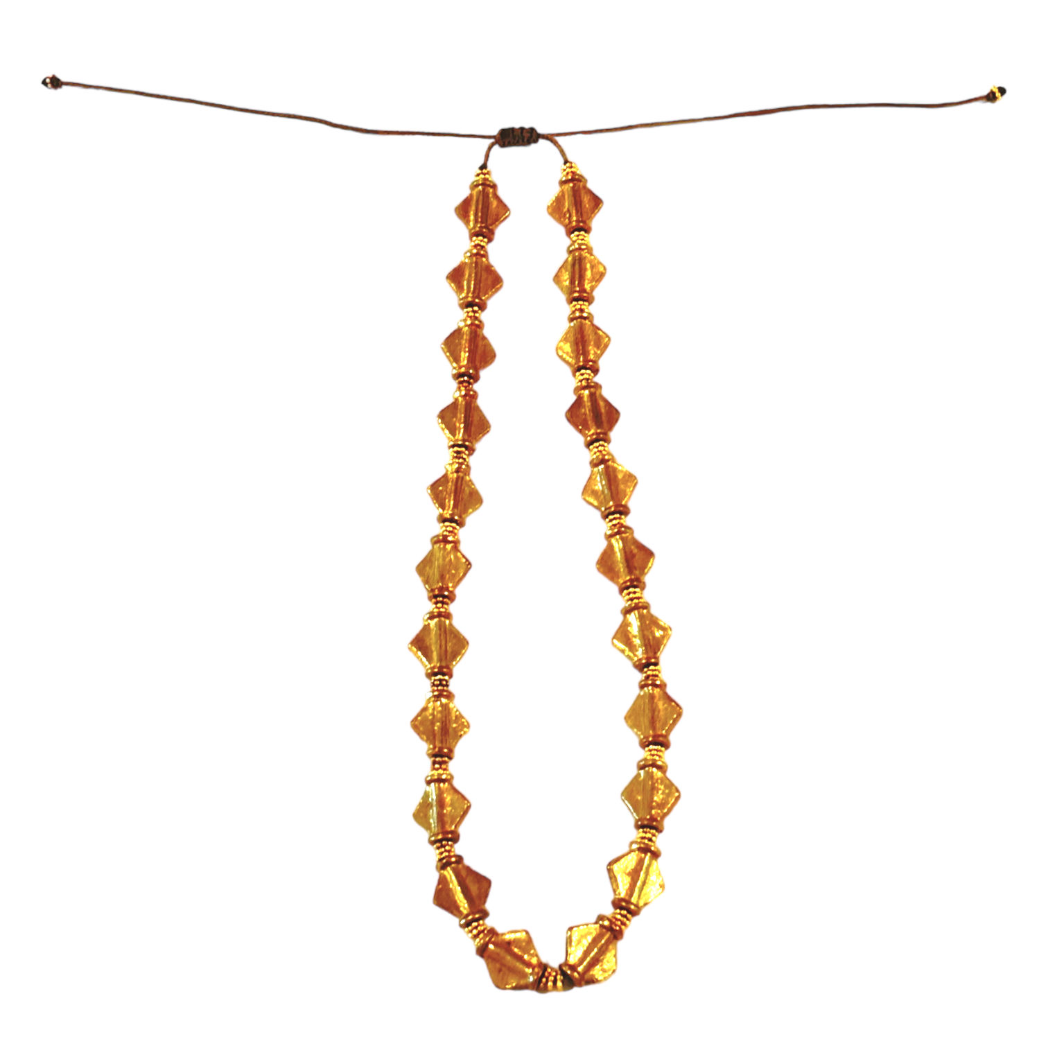 Calice Brass necklace