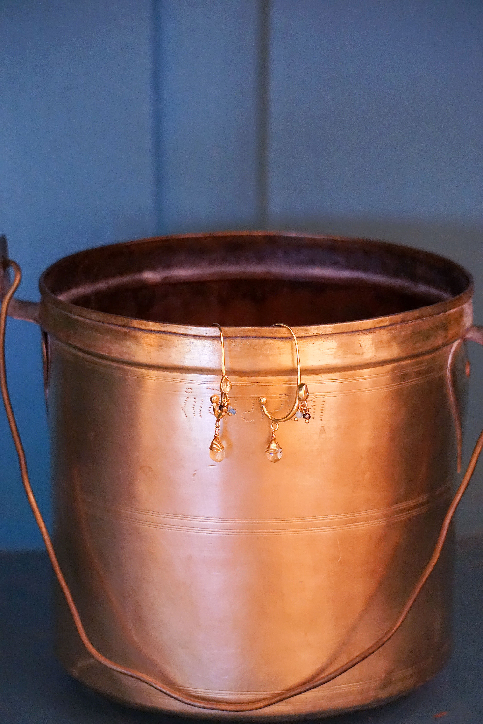 Cleopatra Turquoise Earrings