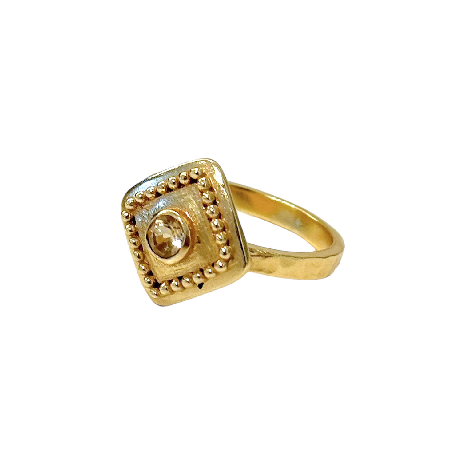 Nalin Citrine ring