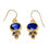Thumbnail: Navya Lapis Lazuli + Iolite earrings