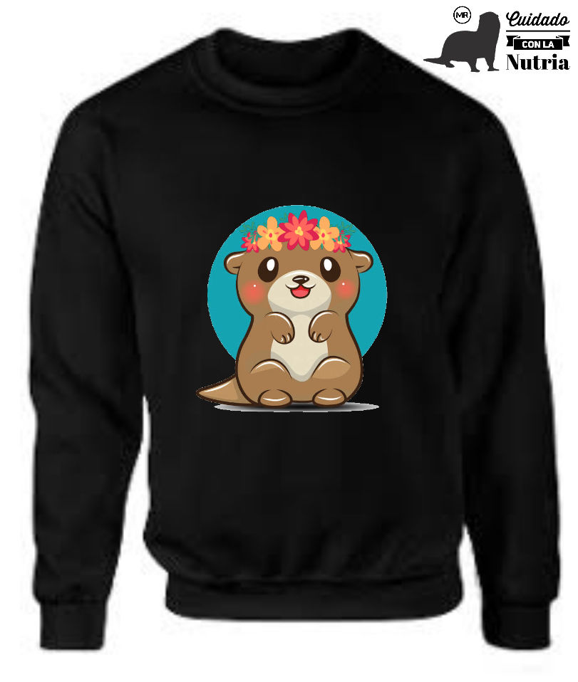 Miniatura: Sudadera Cuidado con La Nutria