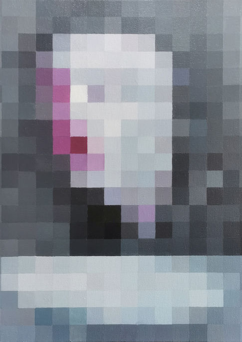 2023 No.7, oil on canvas.