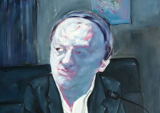 Rostrum 2009 No.4, oil on canvas