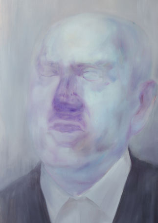 Big Head  2010 No.17 oil on canvas.