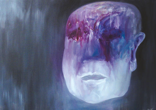 Float 2011 No.2, oil on canvas.