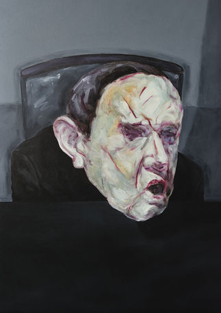 Rostrum 2010 No.6, oil on canvas