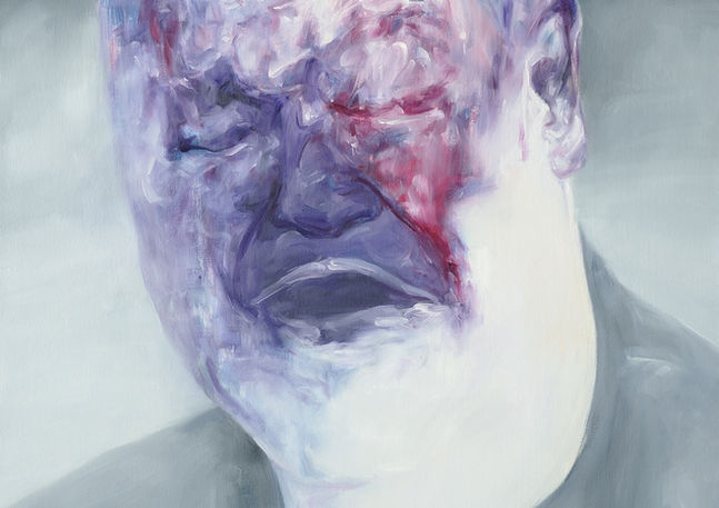 Big Head  2010 No.23 oil on canvas.