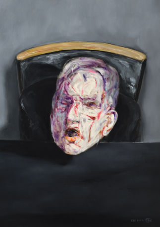 Rostrum 2010 No.2, oil on canvas