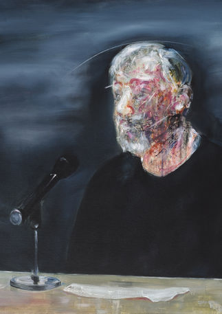 Rostrum 2009 No.2, oil on canvas