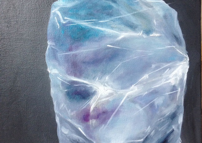 Float 2013 No.7, oil on canvas.